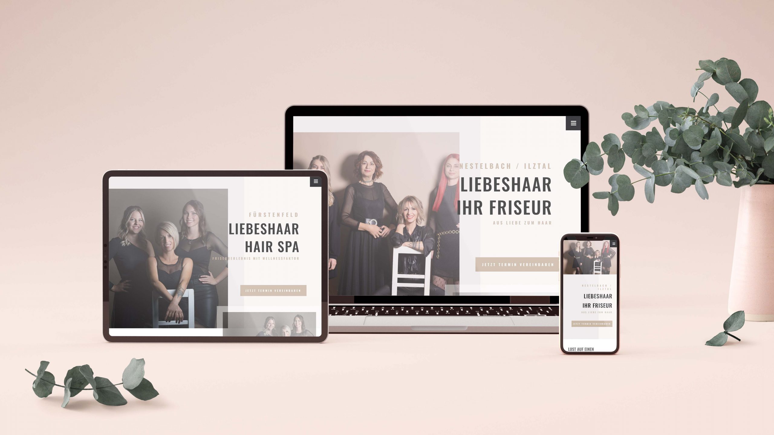 Liebeshaar Nestelbach & Fürstenfeld - Website made by Stefanie Pirstinger